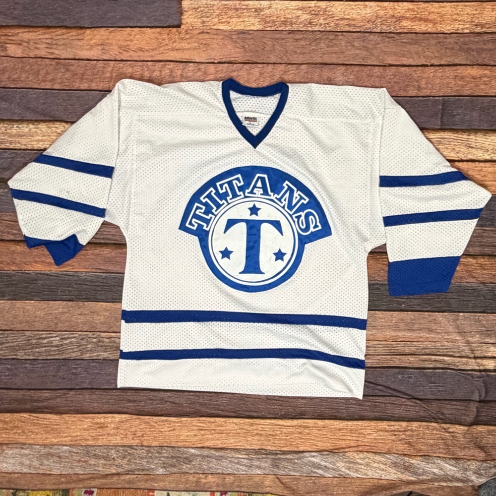 Titans #92 Club Hockey Sweater Jersey Mens Sports Uniform